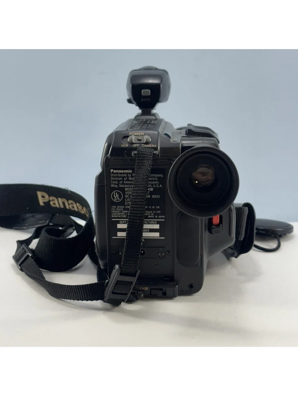 Panasonic vintage palmcorder